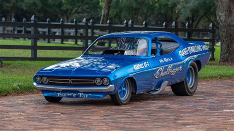 1971 Dodge Challenger Mr Norms Funny Car For Sale At Auction Mecum