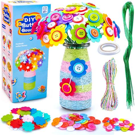 Amazon Arts And Crafts Toy Diy Kit Party Favors Flower Craft Kit For