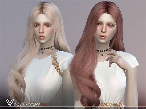 Sims 4 Ccs The Best Hair By Wingssims