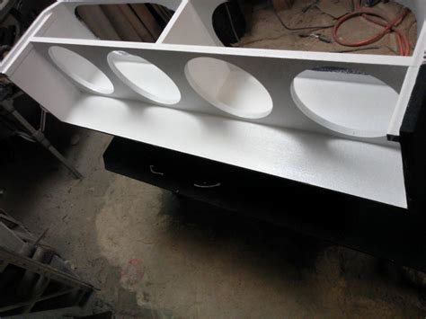 Led Plexiglass Subwoofer Box The Mustang Source Ford Mustang Forums