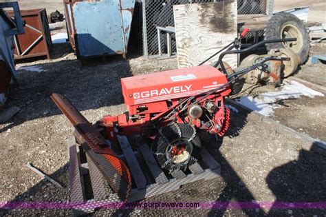 Gravely 10 Professional Walk Behind Snow Plow In Eldorado Ks Item