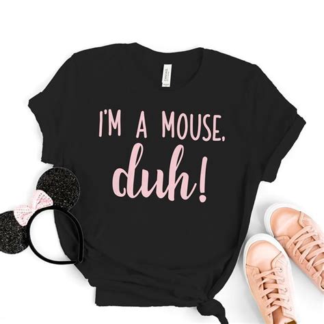Im A Mouse Duh Shirt Cute Halloween Costume Shirt Funny Halloween