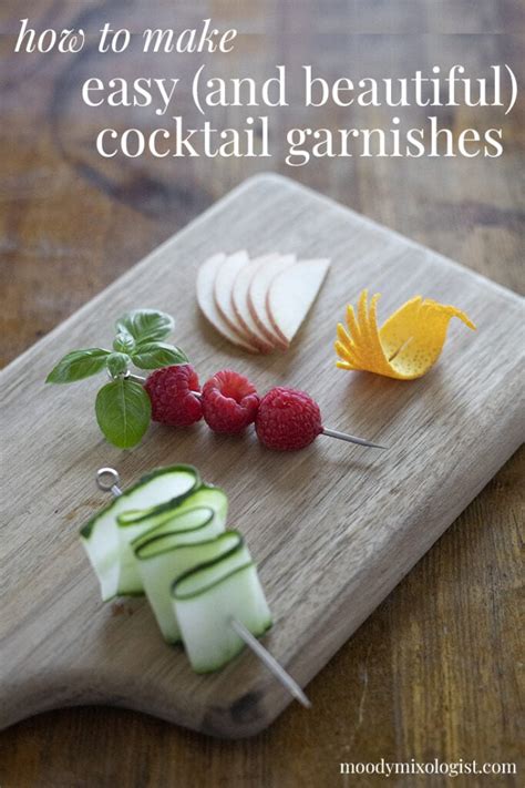 5 Easy And Beautiful Cocktail Garnishes Moody Mixologist