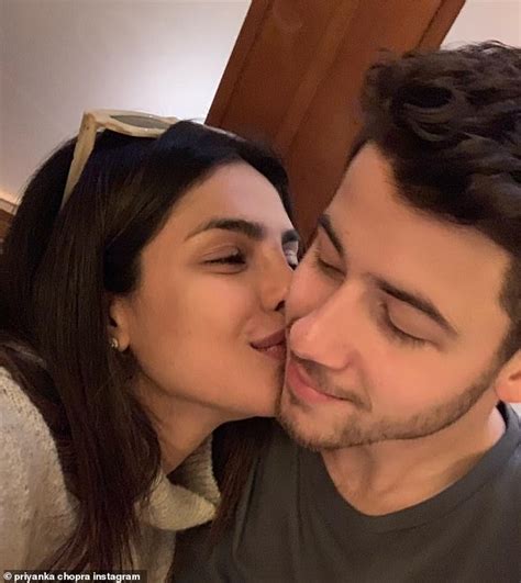 Jonas confirmed this in the same interview, revealing that he'd sent a text to graham rogers: Priyanka Chopra snuggles up to Nick Jonas for a kiss to ...