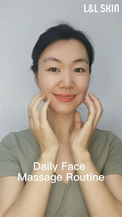 Daily Face Massage Face Massage Face Massage Techniques Face Yoga Facial Exercises