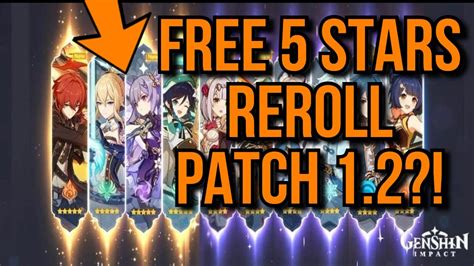 Outdated Reroll Guide For Patch 12 Giveaway Ended Genshin Impact