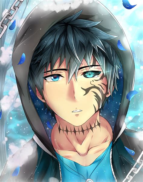 50 cutest anime boys with a cute splash that you would like to pinch their cheeks, squeeze them, hug them, or even take them home! Download 2270x2897 Anime Boy, Tattoo, Colorful Eyes, Shape ...