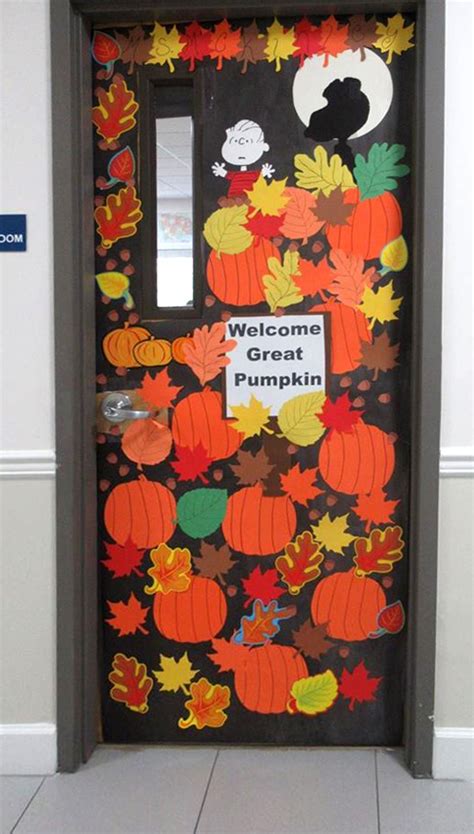 Pumpkin Door Decorations Classroom Client Alert