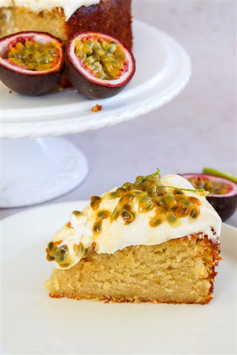 Passion Fruit Cake With Fresh Cream Curlys Cooking