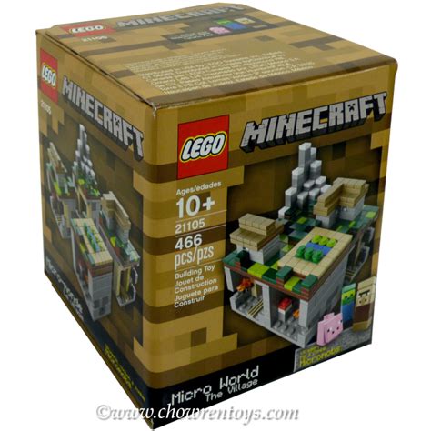 Lego Minecraft Sets 21105 Minecraft Micro World The Village New