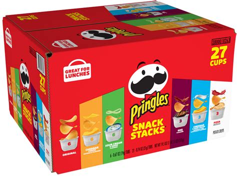 Pringles Snack Stack 6 Flavor Variety Pack