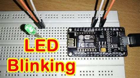 Led Blinking With Esp8266 Nodemcu With Code Of Arduino Ide Som Tips