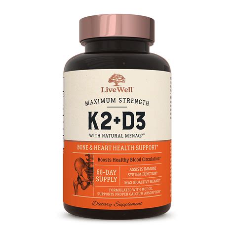 Best vitamin d3 and k2 supplements 2021. The 6 Best Vitamin K2 Supplements of 2021