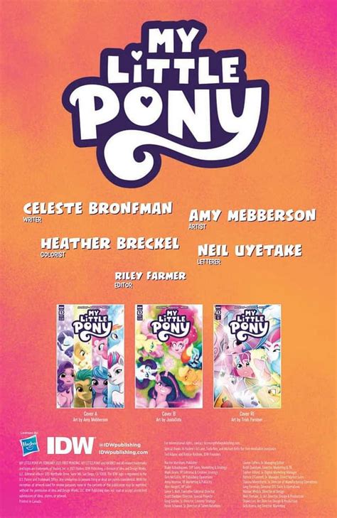 My Little Pony 9 Preview Reading Is Magic