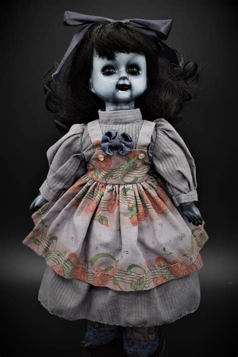 Maura 16 Ooak Porcelain Horror Doll Etsy Ooak Horror Dolls