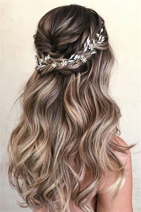 Check spelling or type a new query. 34 Half Up Half Down Wedding Hairstyles Ideas - Mrstobe Blog