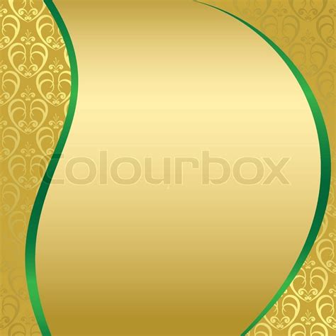 Green And Gold Background Posted By Christopher Mercado