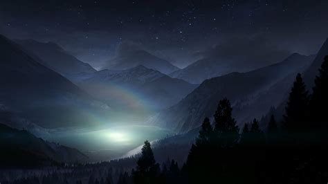 Colorado Rocky Mountains At Night Wallpaper Backiee