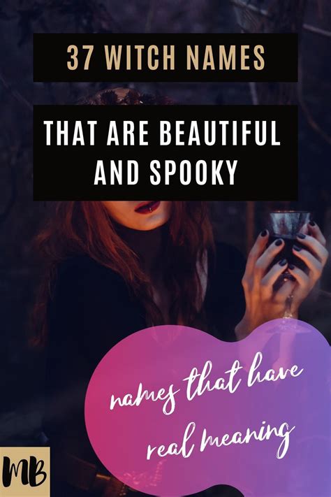 37 Witch Names That Are Beautiful And Spooky Male Witch Evil Witch