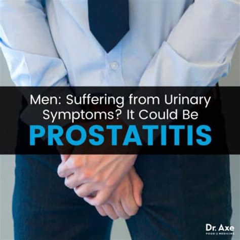 Prostatitis Symptoms Natural Ways To Relieve Them Dr Axe