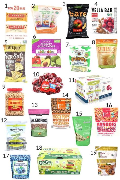 Look out for our famous pizza and hot dogs, burgers, salad and soup, and sweet things like sundaes, churros and smoothies. 19 Healthy Prepared Snacks from Costco - includes prices ...