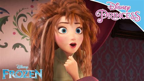 Frozen Anna Waking Up Disney Princess Disney Junior Arabia YouTube