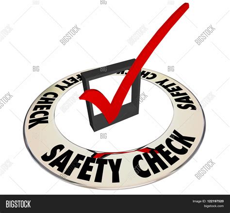 Safety Check Box Mark Image And Photo Free Trial Bigstock