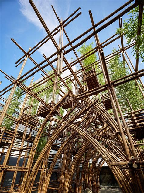 Gallery Of Bamboo Forest Vtn Architects 4 Bamboo Structure