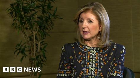 Arianna Huffington Were Drowning In Data Bbc News