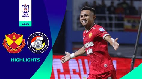Malaysian Football League Selangor Fc 3 1 Pdrm Fc Ls26 Highlights