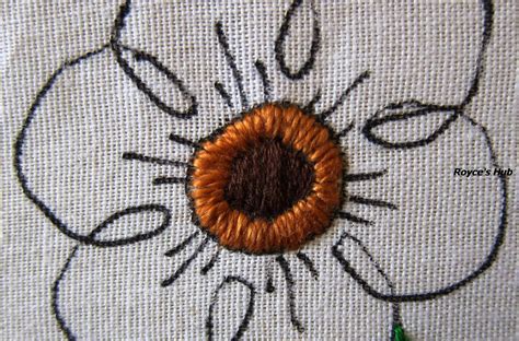 Royce's Hub: Basic Embroidery Stitches : Satin Stitch