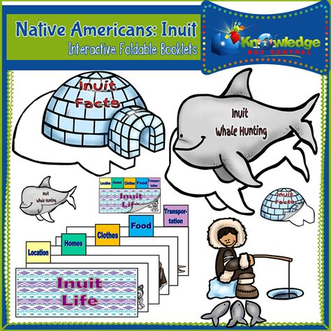 Native Americans Inuit Interactive Foldable Booklet Ebook By Teach