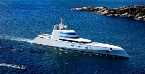 Exclusive Russian Billionaires Submarine Style Mega Yacht Can Be