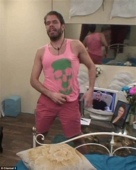 Celebrity Big Brothers Perez Hilton Pretends To Have Breasts With Two