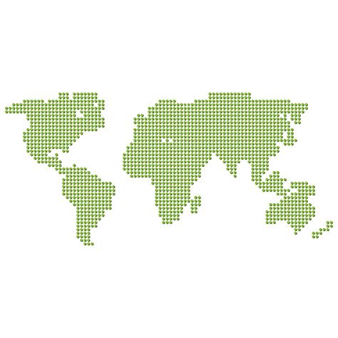 World Map In Dotted Style Halftone Style 6507421 Vector Art At Vecteezy