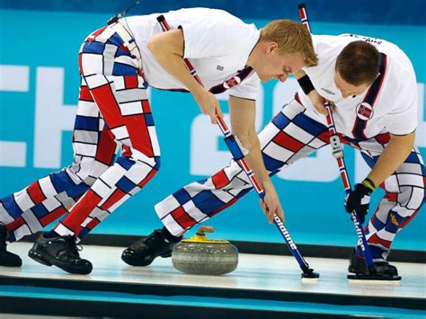 Norways Crazy Curling Pants Are Back For The 2018 Olympics Time