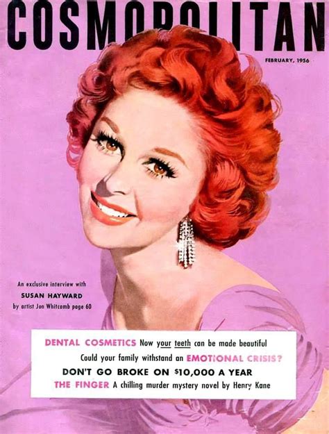 Jon Whitcomb Susan Hayward Magazine Cover Vintage Magazines