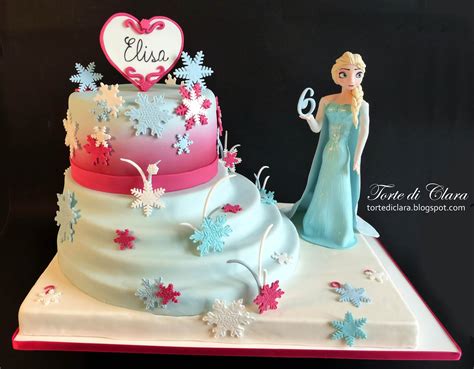 Torte Di Clara Elsa Frozen Cake