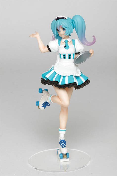 Buy Pvc Figures Vocaloid Pvc Figure Hatsune Miku Costumes Cafe Maid