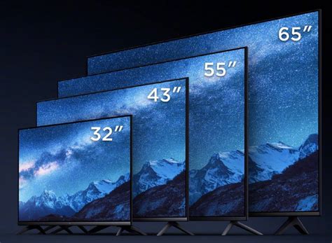 Xiaomi Lança Novas Tvs De 32 A 65 Polegadas Com Preços Para Todos Os