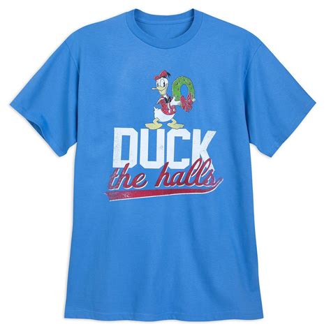 Donald Duck Holiday T Shirt For Men Disney Shirts For Men Donald