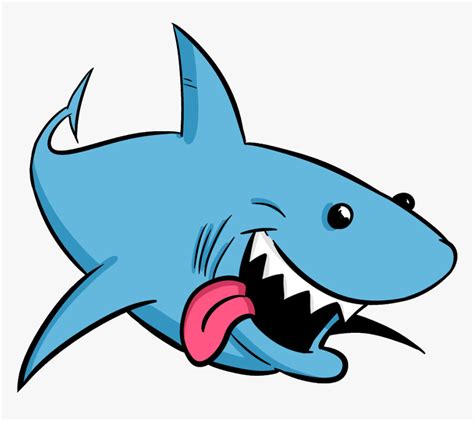 Shark Animation Drawing Cartoon Clip Art Cute Shark Clipart Hd Png