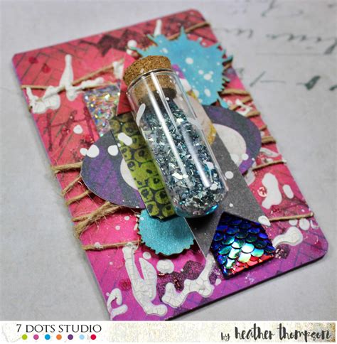 Paint Chips Atcs February Challenge Heathers Creations Inside And Out