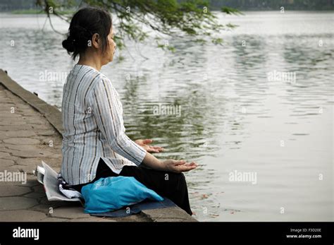 Meditating Lake Hi Res Stock Photography And Images Alamy