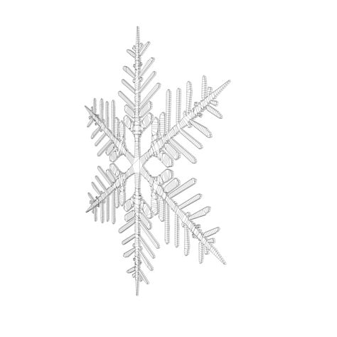 Snowflake 3d Model