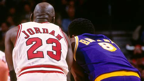 Michael Jordan Vs Kobe Bryant El Recordado E Histórico Duelo