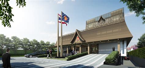 Plan Architect Royal Thai Embassy Vientiane