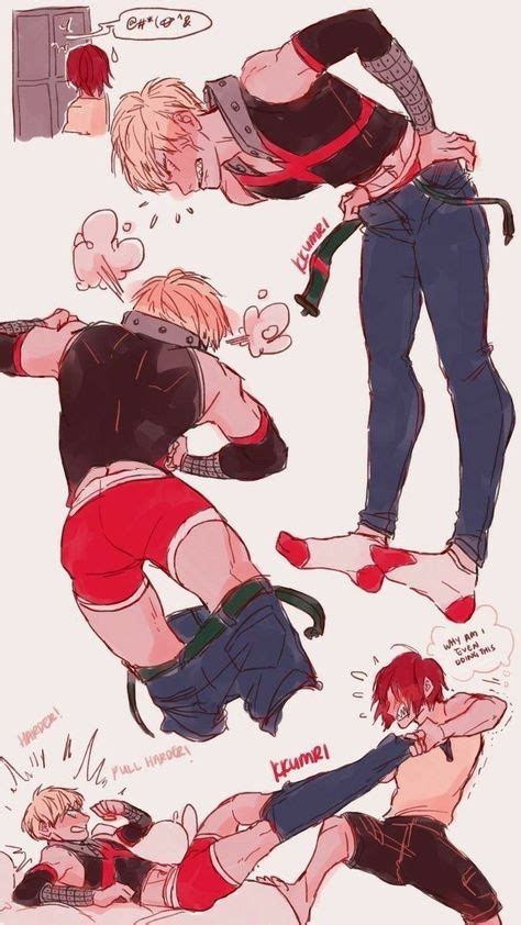 Bakugou Katsuki × Kirishima Eijirou And Bakugou Mitsuki Boku No Hero Academia Pinterest