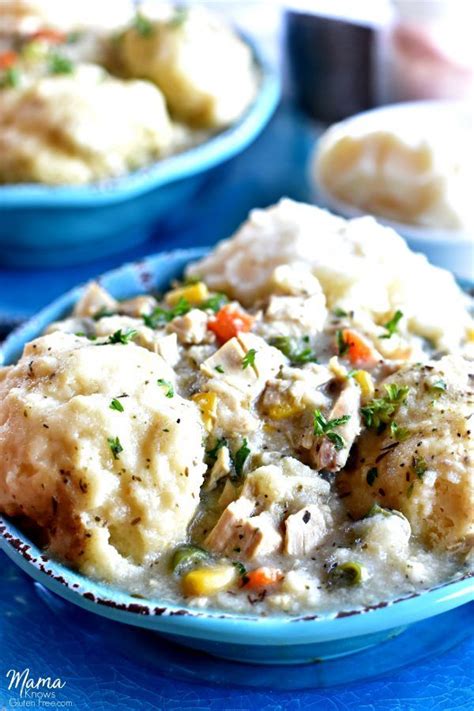 Then i arrived in new york city to a huge array of high standard gluten free. Gluten-Free Chicken and Dumplings {Dairy-Free Option ...