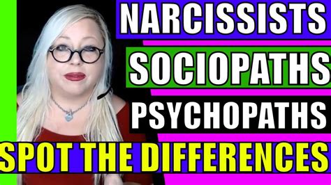 Read 50 reviews from the world's largest community for readers. Narcissist, Psychopath, or Sociopath: How to Spot the ...